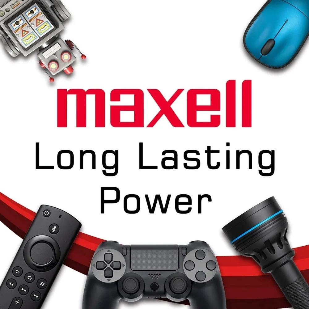 48 Count MAXELL 723865‎ Ready-to-go Long Lasting Reliable Alkaline AAA Battery